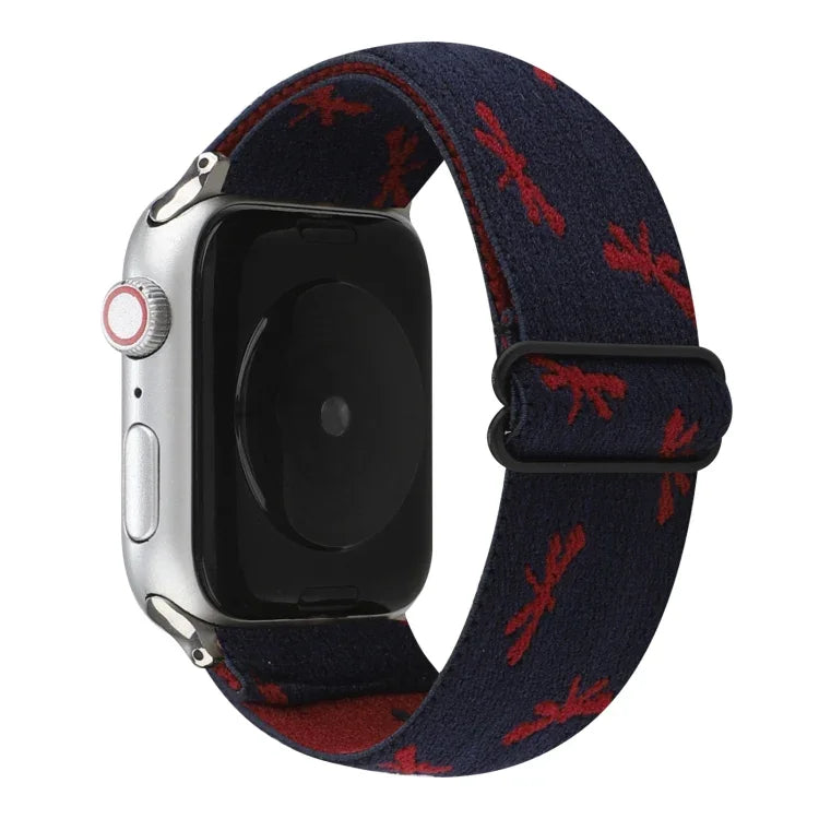 エスニックスタイルバックルウォッチバンド、Apple Watch Series 6 & SE & 5 & 4 40mm / 3 & 2 & 1 38mm対応、Apple Watch Series 7 41mm / 6 & SE & 5 & 4 40mm / 3 & 2 & 1 38mm対応