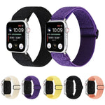 無地ナイロンウォッチバンド、Apple Watch Series 6 & SE & 5 & 4 40mm / 3 & 2 & 1 38mm対応、Apple Watch Series 7 41mm / 6 & SE & 5 & 4 40mm / 3 & 2 & 1 38mm対応
