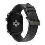 ライチテクスチャー本革ウォッチバンド、Apple Watch Series 6 & SE & 5 & 4 40mm / 3 & 2 & 1 38mm対応、Apple Watch Series 7 41mm / 6 & SE & 5 & 4 40mm / 3 & 2 & 1 38mm対応