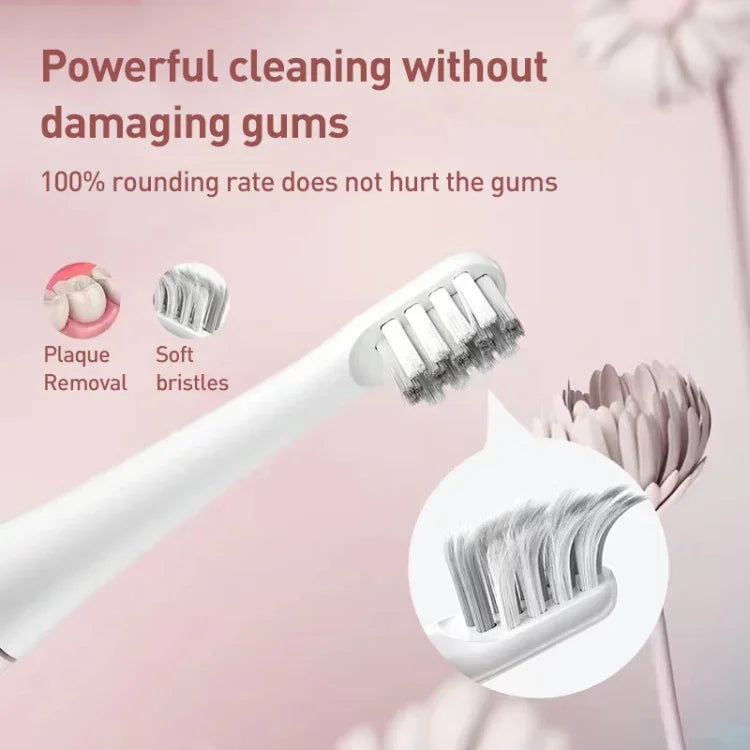 2個セット オリジナル Xiaomi Youpin SO WHITE 防水音波電動歯ブラシ交換ヘッド HC0196用 歯ブラシ交換ヘッド