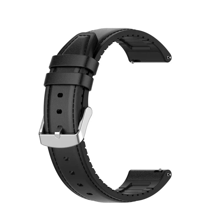 Samsung Galaxy Watch 3 41mm用 20mm シリコンレザー交換ストラップ