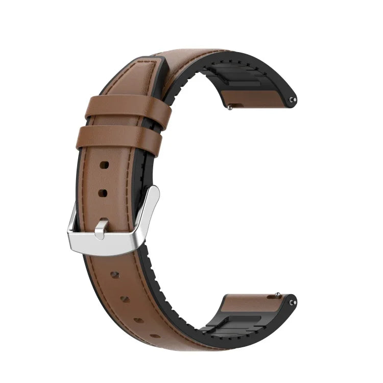 Samsung Galaxy Watch 3 41mm用 20mm シリコンレザー交換ストラップ