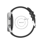 Samsung Galaxy Watch 3 41mm用 20mm シリコンレザー交換ストラップ