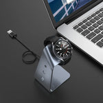 Samsung R500 / Galaxy Watch 3用 ユニバーサルアルミ合金マグネット充電器ホルダー チップ保護付き 急速充電対応 Samsung R500用