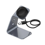 Samsung R800 / Galaxy Watch用 ユニバーサルアルミ合金マグネット充電器ホルダー チップ保護付き 急速充電対応 Samsung R800用