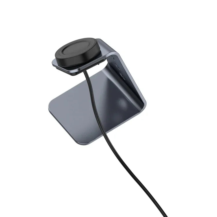 Samsung R800 / Galaxy Watch用 ユニバーサルアルミ合金マグネット充電器ホルダー チップ保護付き 急速充電対応 Samsung R800用