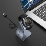 Samsung R800 / Galaxy Watch用 ユニバーサルアルミ合金マグネット充電器ホルダー チップ保護付き 急速充電対応 Samsung R800用