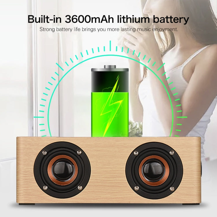 Q5A 多機能木製タッチクロックディスプレイ ワイヤレス充電 Bluetoothスピーカー TFカード＆Uディスク＆3.5mm AUX対応, Q5A
