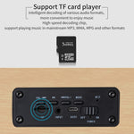 W8C 木製クロックサブウーファー Bluetoothスピーカー TFカード＆Uディスク＆3.5mm AUX対応
