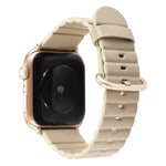 Loop Stripes Replacement Strap Watchband with Iron Buckle, For Apple Watch Series 7  41mm / & 6 & SE & 5 & 4 40mm, For Apple Watch Series  7  45mm / & 6 & SE & 5 & 4 44mm