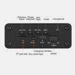 M5 サブウーファー木製 Bluetooth 4.2スピーカー TFカード＆3.5mm AUX＆FM対応