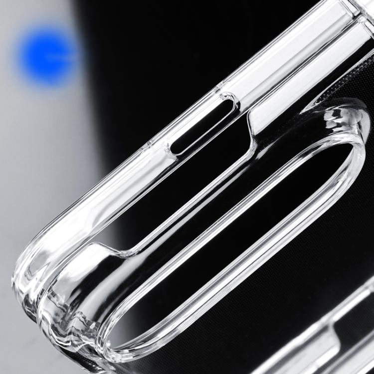 Transparent High-definition Three-section PC Phone Case with Hinge, For iPhone Duo