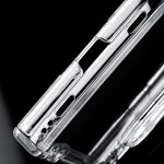 Clear Central Axis PC Phone Case, For iPhone Duo
