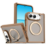 XDcase Armor-style Hinge Protection Magnetic Ring Holder Phone Case, For iPhone Duo