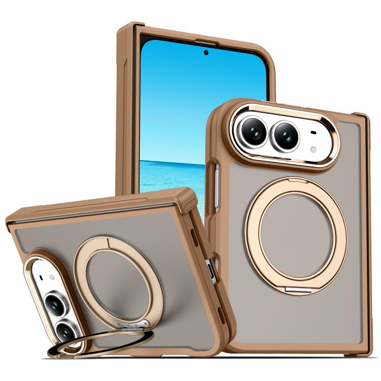 XDcase Armor-style Hinge Protection Magnetic Ring Holder Phone Case, For iPhone Duo