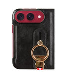 Wristband Leather Back Phone Case, For iPhone Duo