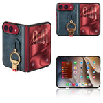 Wristband Leather Back Phone Case, For iPhone Duo