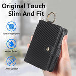 Solid Color Wristband Ring RFID Leather Phone Case with Lanyard, For iPhone Duo