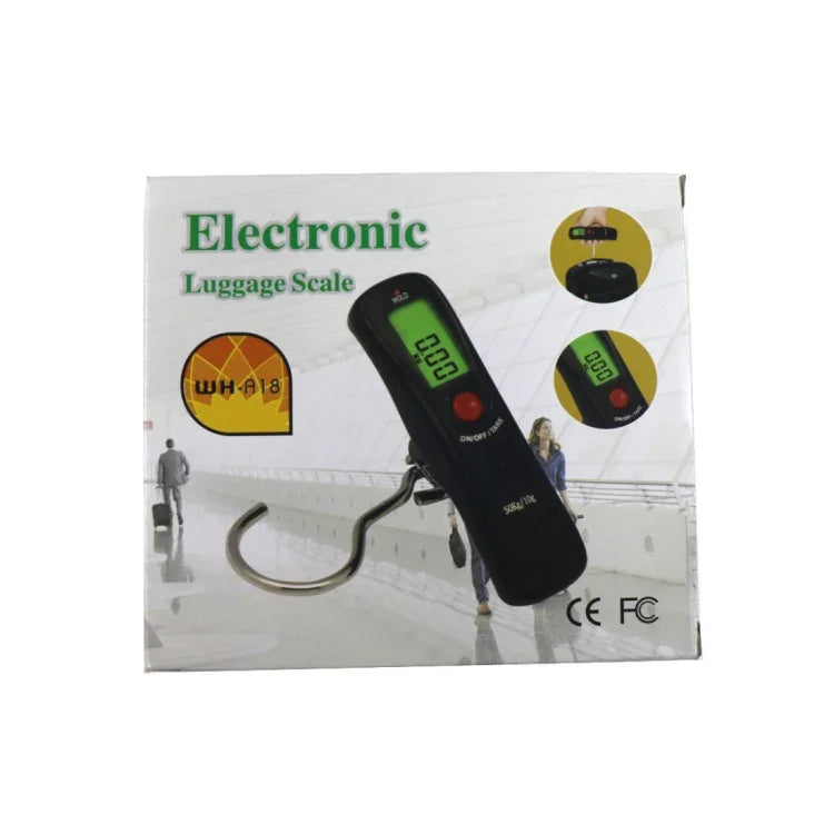 MH-A18 ポータブルデジタル高負荷計量フック電子荷物スケール (10g~50kg) 電池別売 10g x 50kg