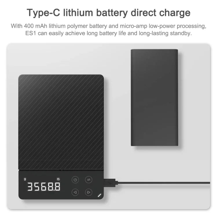 3KG オリジナルXiaomi Youpin DUKA ES1 キッチンLCDデジタル高精度電子スケール、3KG