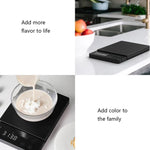 8KG オリジナルXiaomi Youpin DUKA ES1 キッチンLCDデジタル高精度電子スケール、8KG