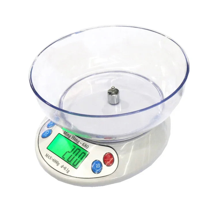 MH-680 6000g x 0.1g 2.2インチLCDデジタル電子キッチンスケール、MH-680 6kg x 0.1g