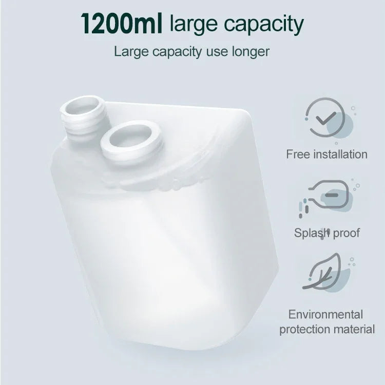 1200ML 非接触自動赤外線センサー噴霧消毒ディスペンサー