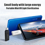 Type-C / USB-C 超小型殺菌ライト スマートフォンUVサニタイザー、Type-C