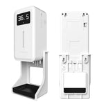 Rehabor A ハンズフリー非接触体感光距離センサー温度計＋450ml自動非接触液体石鹸噴霧ディスペンサー ベースマウント付き、Rehabor A