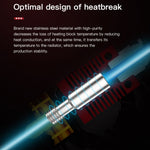 Creality 24V 40Wエクストルーダーノズルホットエンドキット 温度サーミスタ＆加熱チューブ付き Ender-3 3Dプリンター用