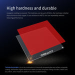 Creality カーバイドガラスプレートプラットフォーム加熱ベッドビルドサーフェス Ender-3 3Dプリンターパーツ