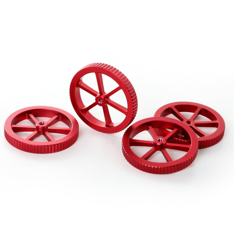 Creality メタルレッド手締めレベリングナット Ender-3 / Ender-3 Pro / Ender-3 V2 / CR-10 Pro V2 3Dプリンター用