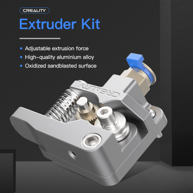 Creality オールメタルシルバーブロックボーデンエクストルーダーキット Ender-3 / Ender-3 Pro / Ender-3 V2 / CR-10 Pro V2 3Dプリンター用