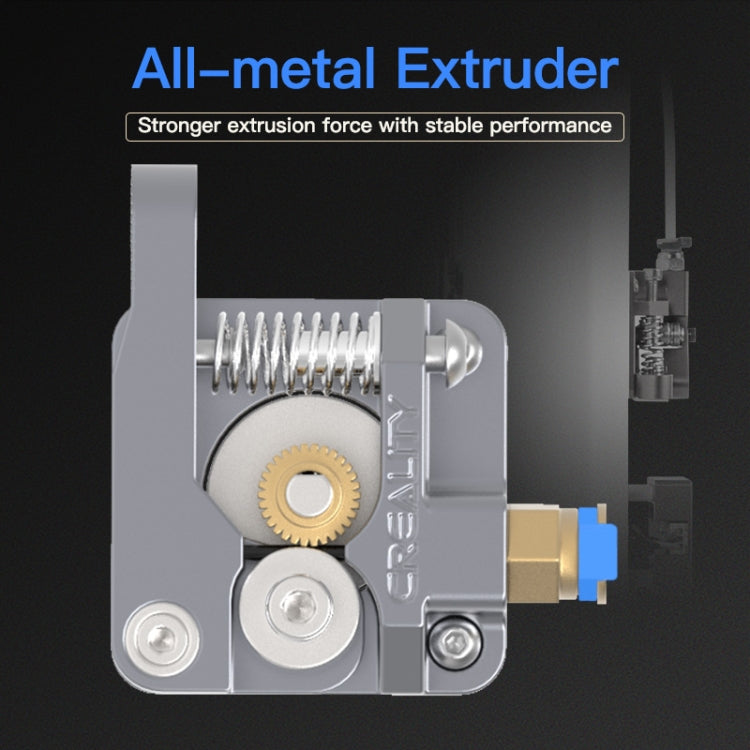 Creality オールメタルシルバーブロックボーデンエクストルーダーキット Ender-3 / Ender-3 Pro / Ender-3 V2 / CR-10 Pro V2 3Dプリンター用