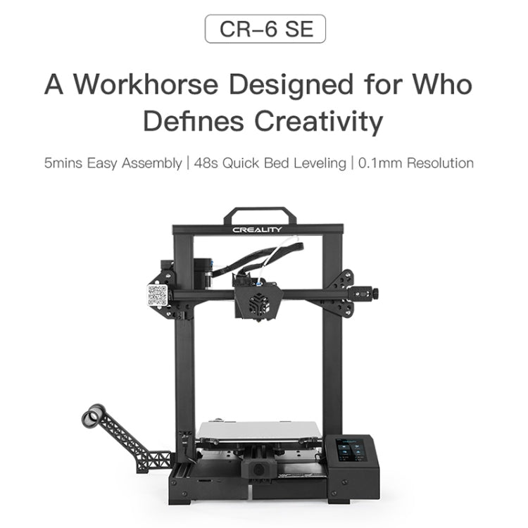 CREALITY CR-6 SE 350W インテリジェントレベリング不要 DIY 3Dプリンター 印刷サイズ: 23.5 x 23.5 x 25cm EUプラグ, CR-6 SE