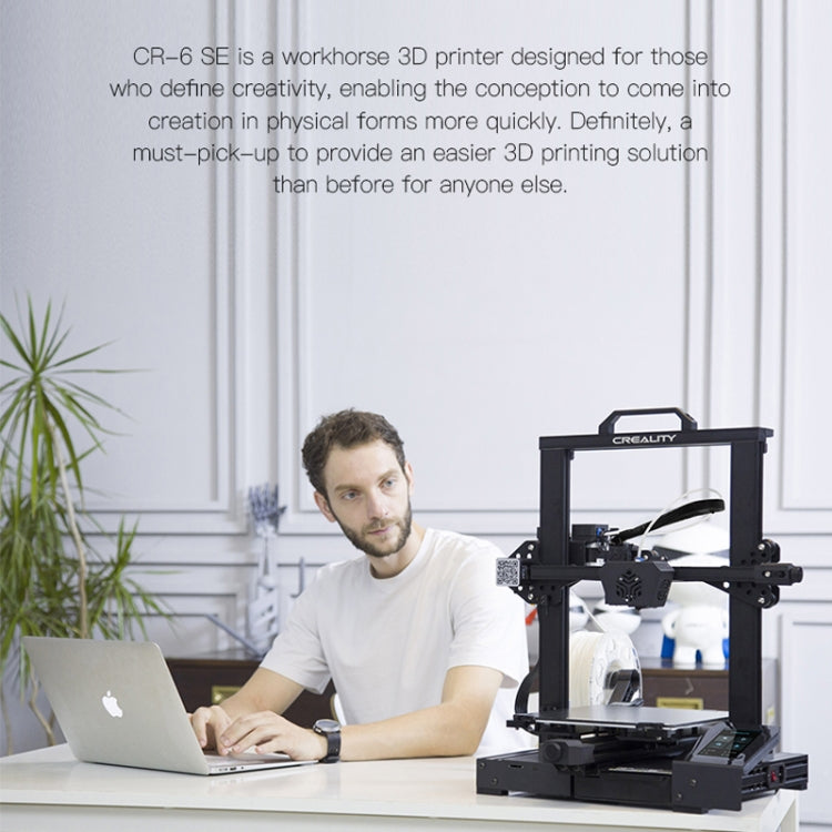 CREALITY CR-6 SE 350W インテリジェントレベリング不要 DIY 3Dプリンター 印刷サイズ: 23.5 x 23.5 x 25cm EUプラグ, CR-6 SE