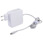 87W USB-C / Type-C 電源アダプター ポータブル充電器 1.8m充電ケーブル付き、EUプラグ