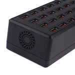 100W 24ポートUSB急速充電ステーション スマート充電器 LEDインジケーター付き AC 100-240V、米国プラグ、100W 24ポートUSB米国プラグ