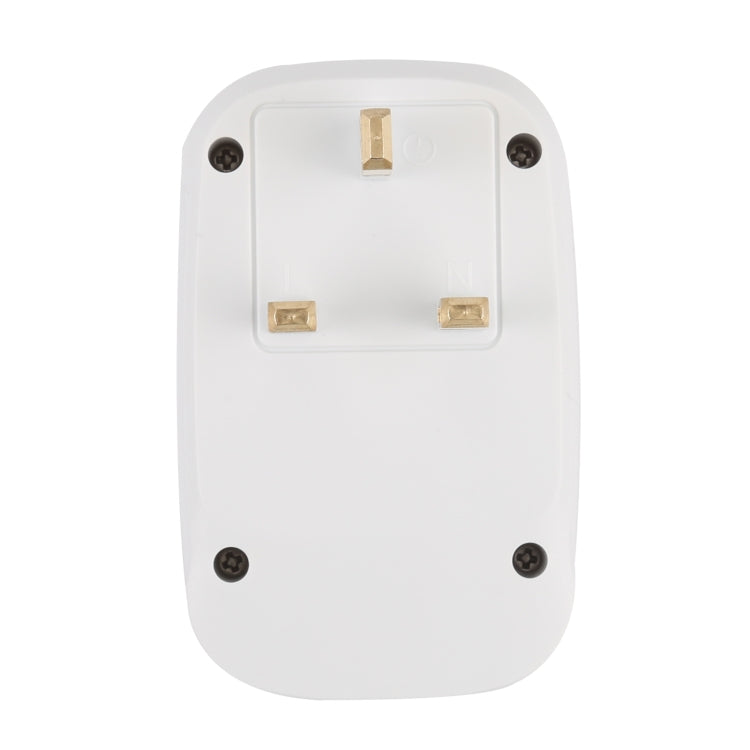 NK-823 2000W デュアルUSBトラベル充電器 電源アダプターソケット、UKプラグ