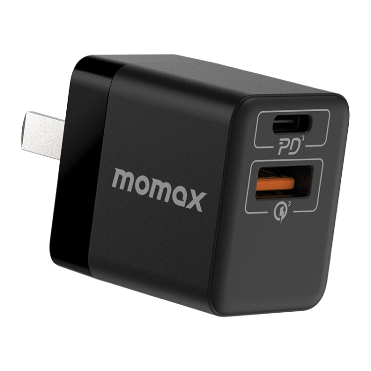 MOMAX UM36 PD 20W USB-C / Type-C + USB 急速充電パワーアダプター、CNプラグ、UM36