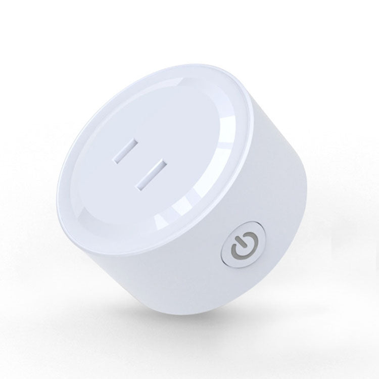 10A 丸型 WiFi ミニプラグ APPリモコン タイマー スマートソケット、Alexa＆Google Home対応、AC 100-240V、JP / USプラグ