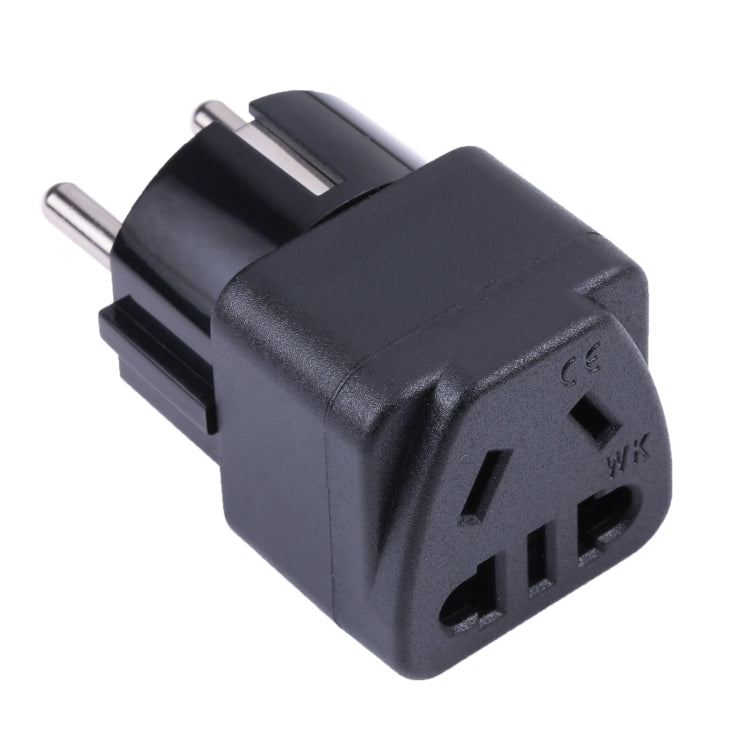 携帯用ユニバーサル5穴 WKからEUプラグソケット電源アダプター、WKからEU、WKからUK