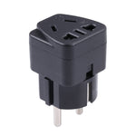 携帯用ユニバーサル5穴 WKからEUプラグソケット電源アダプター、WKからEU、WKからUK