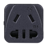 携帯用ユニバーサル5穴 WKからEUプラグソケット電源アダプター、WKからEU、WKからUK