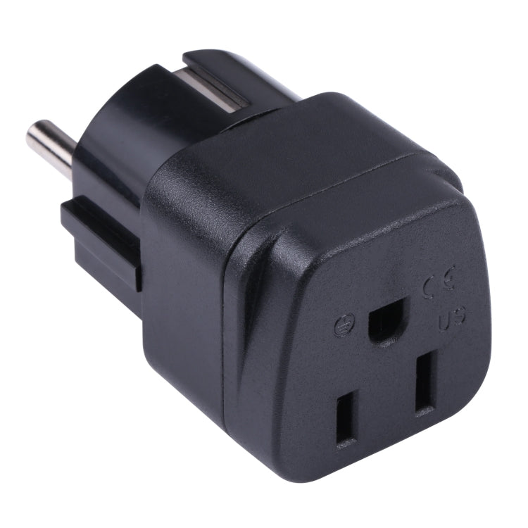 携帯用3穴 USからUKプラグソケット電源アダプター、USからEU、USからUK