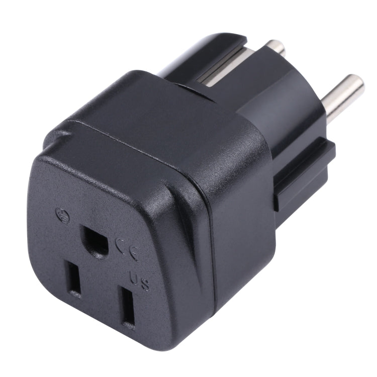 携帯用3穴 USからUKプラグソケット電源アダプター、USからEU、USからUK