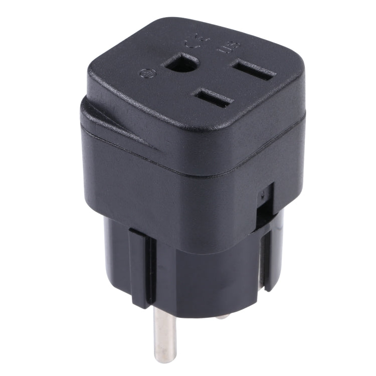 携帯用3穴 USからUKプラグソケット電源アダプター、USからEU、USからUK