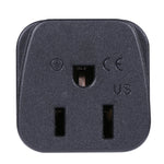 携帯用3穴 USからUKプラグソケット電源アダプター、USからEU、USからUK