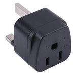携帯用3穴 USからUKプラグソケット電源アダプター、USからEU、USからUK