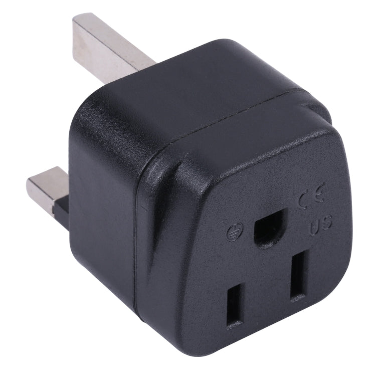 携帯用3穴 USからUKプラグソケット電源アダプター、USからEU、USからUK